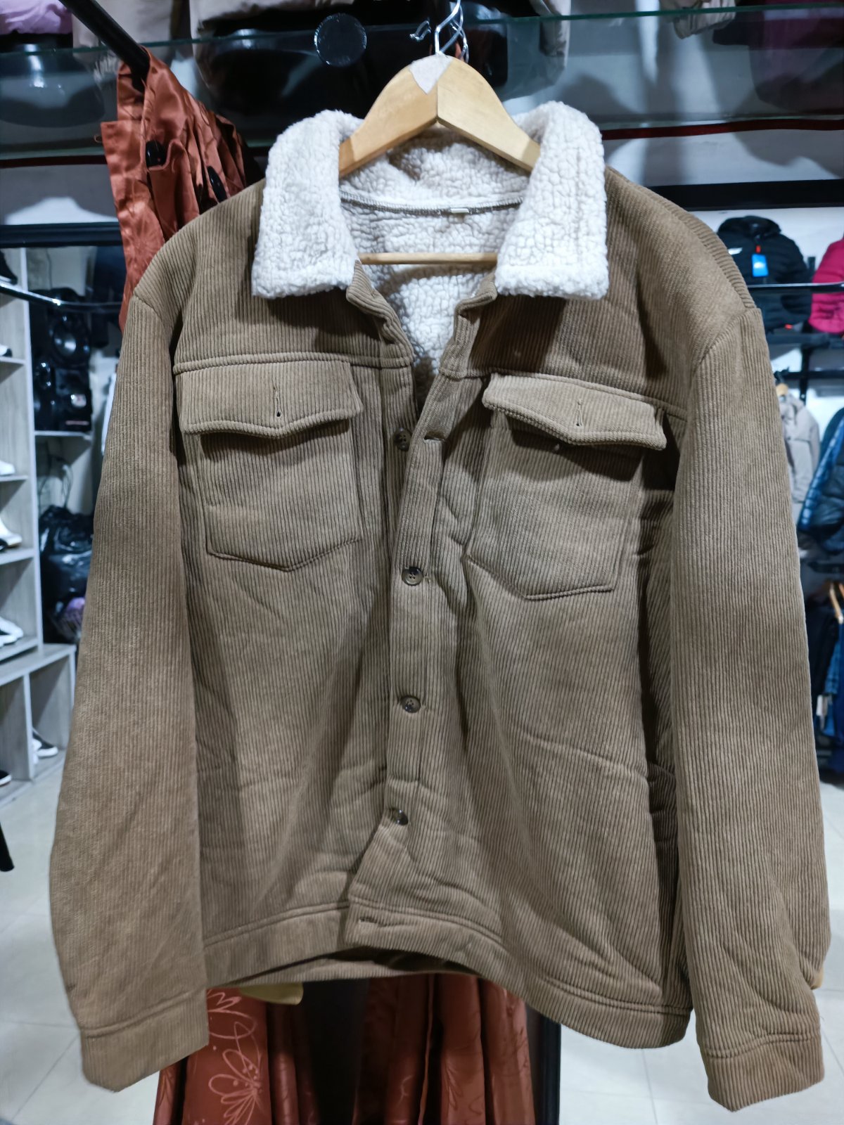 CHAQUETA OVEJERA PANA HOMBRE