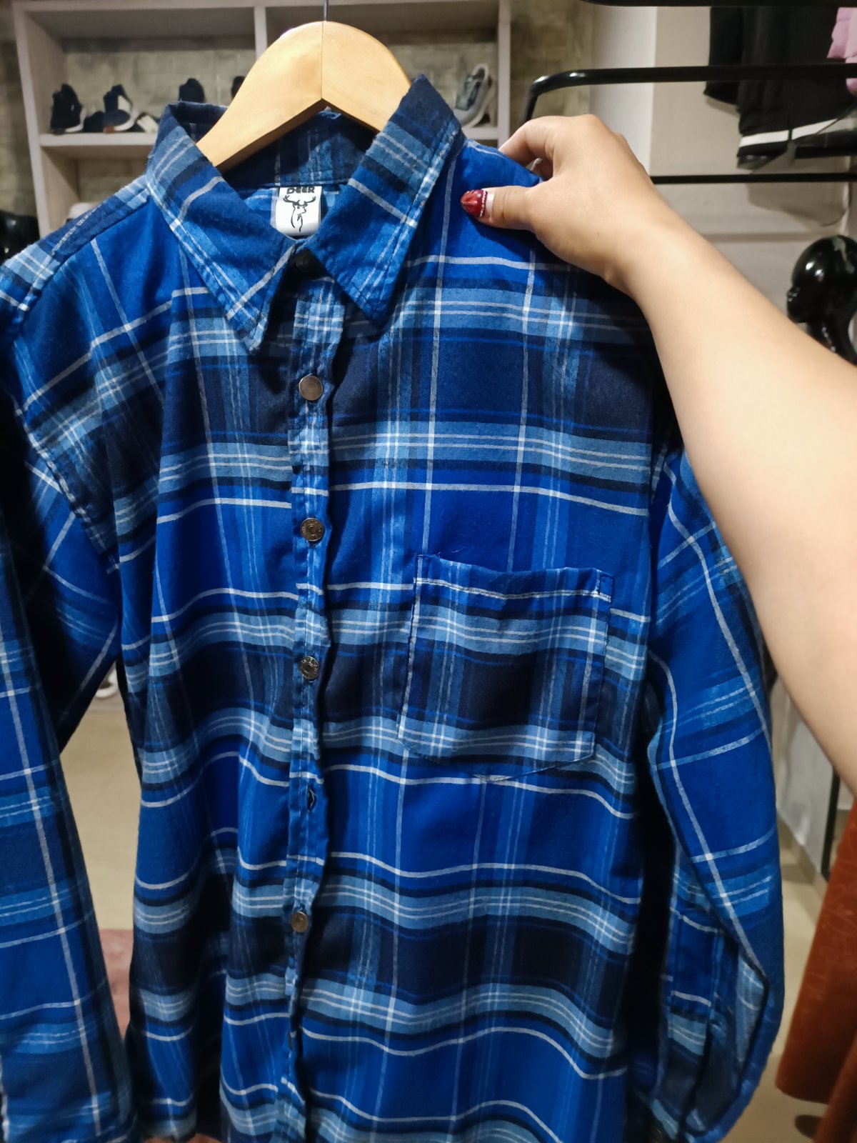 CAMISA LEÑERA HOMBRE L
