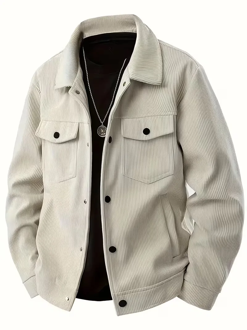 Chaqueta pana hombre