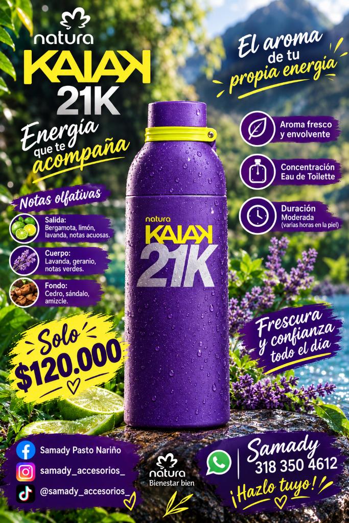 Lociones Natura Kalak Dama y Caballero