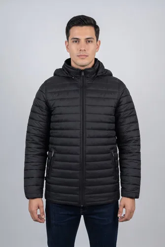Chaqueta Impermeable Hombre Goxxy Negra