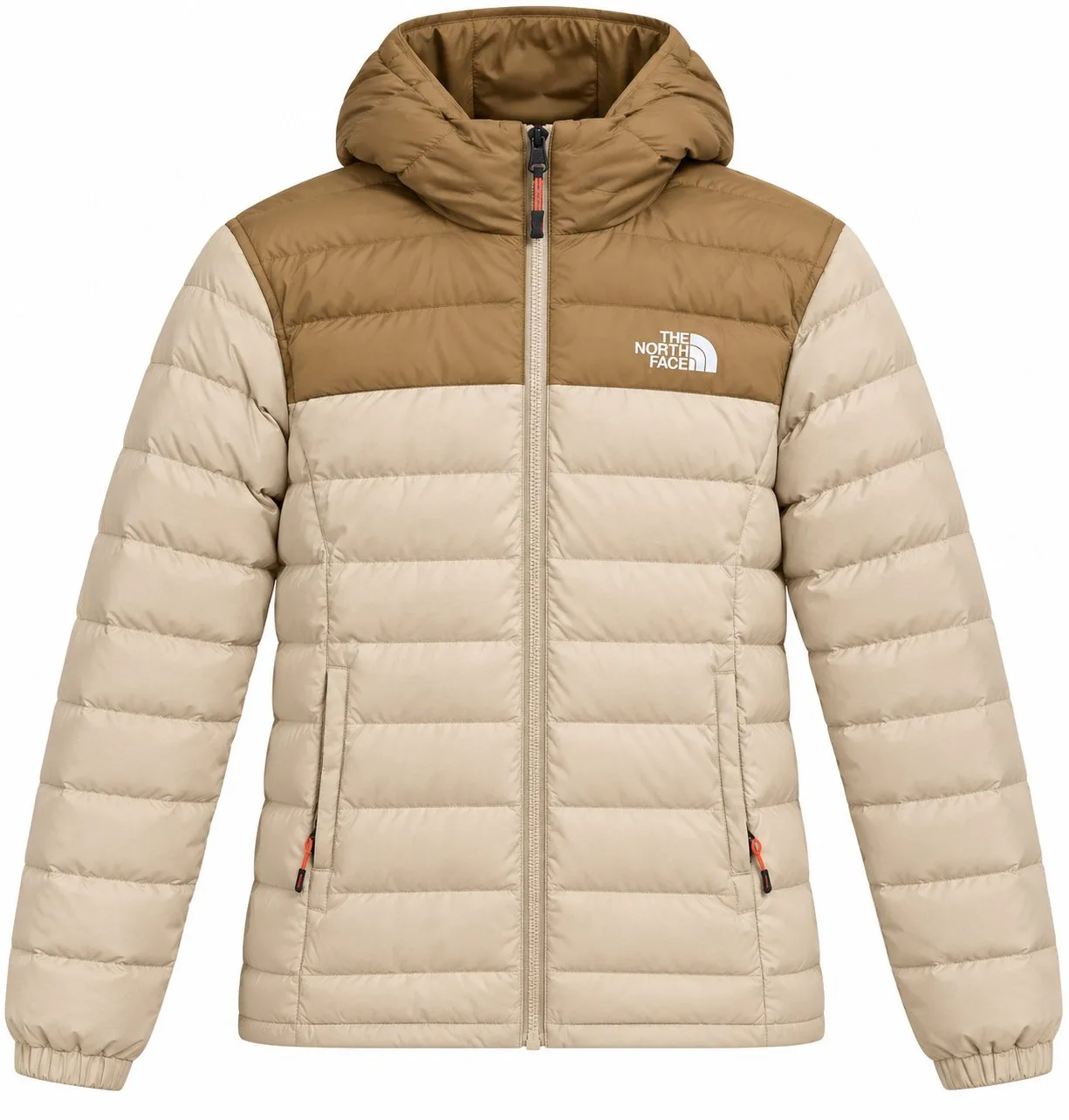 Chaqueta North Face Beige Dual Color
