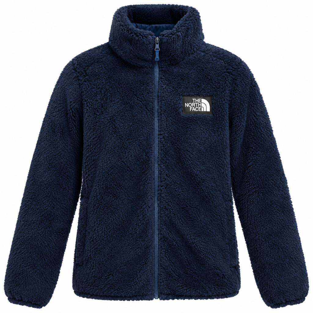 Chaqueta North Face Doble Faz Ovejera Azul Hombre