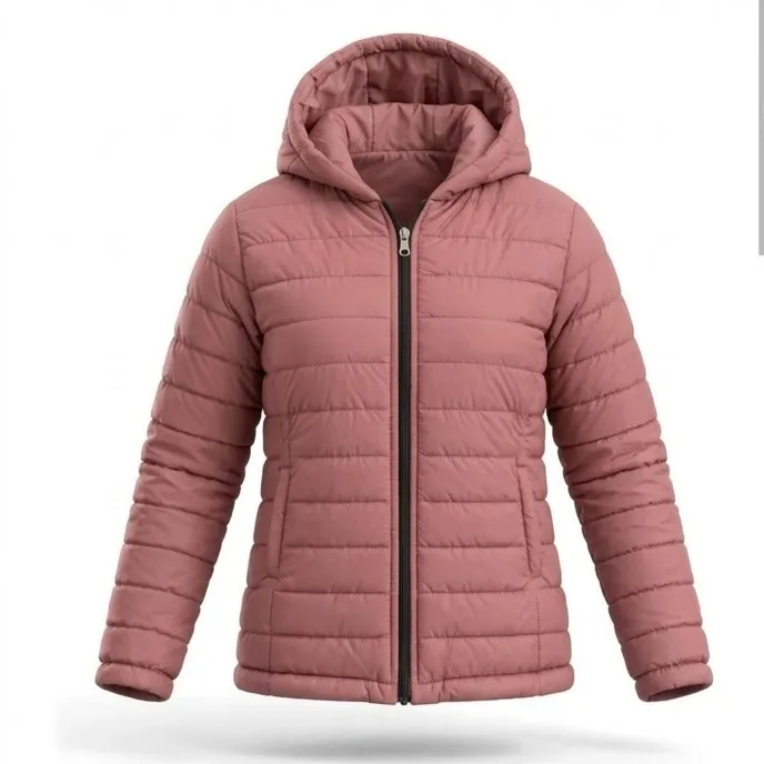 Chaqueta Nacional Dama Impermeable Palo Rosa