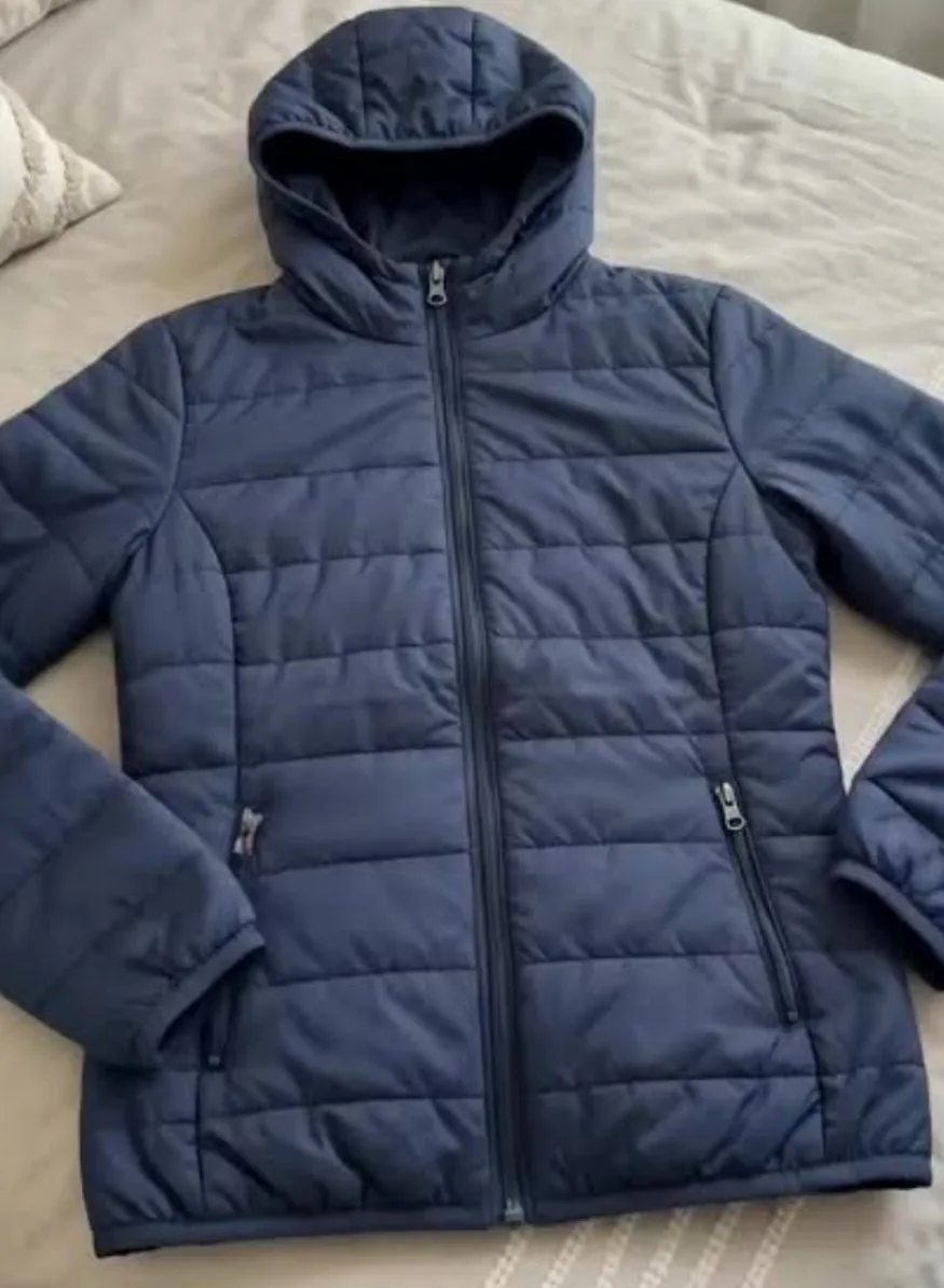 Chaqueta Nacional Dama Impermeable Azul Oscuro Valery