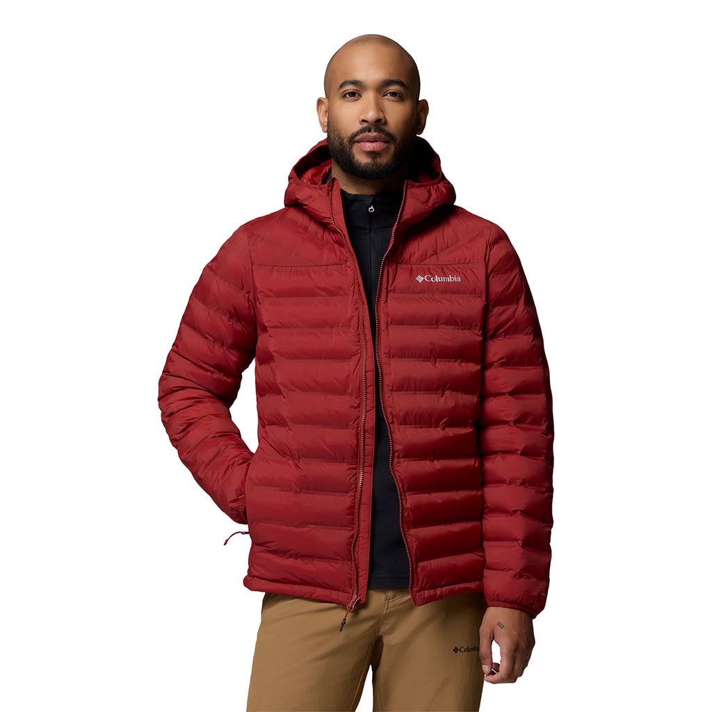 Chaqueta Columbia Caballero Roja