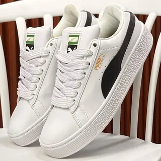 Puma Suede XL Blanco Raya Negra