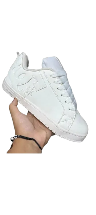 Zapato DC Blanco Entero