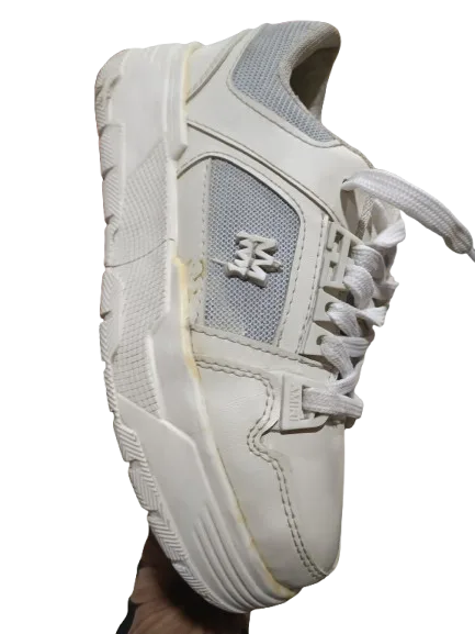 Zapato Amiri Blanco con Gris Claro
