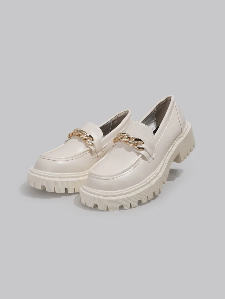 Mocasines Beige