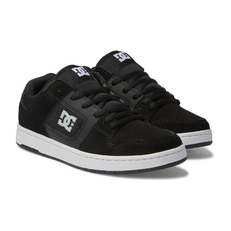Zapatos DC Negros Suela Blanca