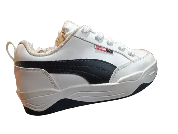 Puma Blanco Raya Negra Suela Negra