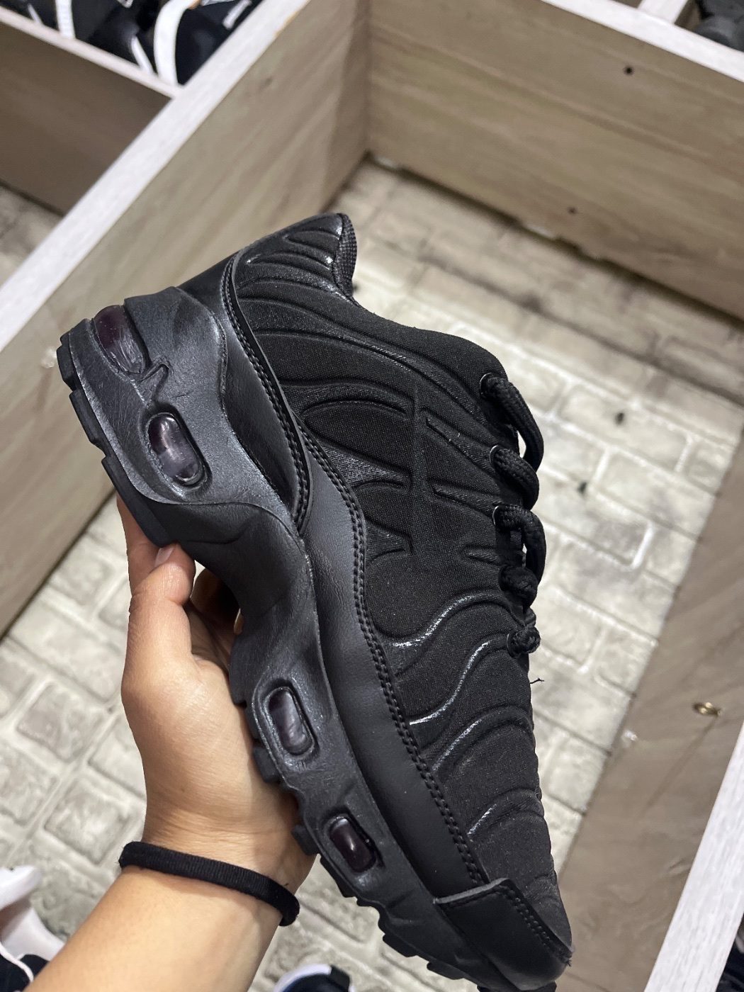 Zapatos Negros Nike Max