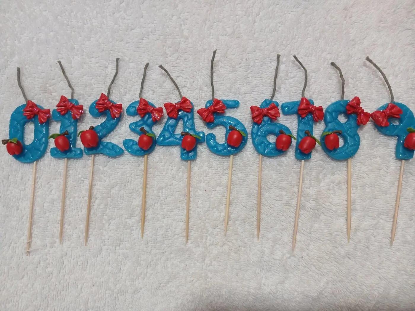 Velitas Decoradas para Cumpleaños