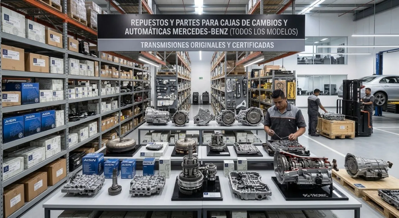 Cajas de Cambios y Automaticas para Mercedes Benz