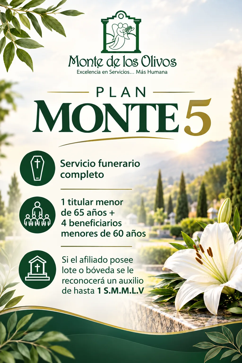 Plan Monte 5 · Monte de los Olivos Pasto