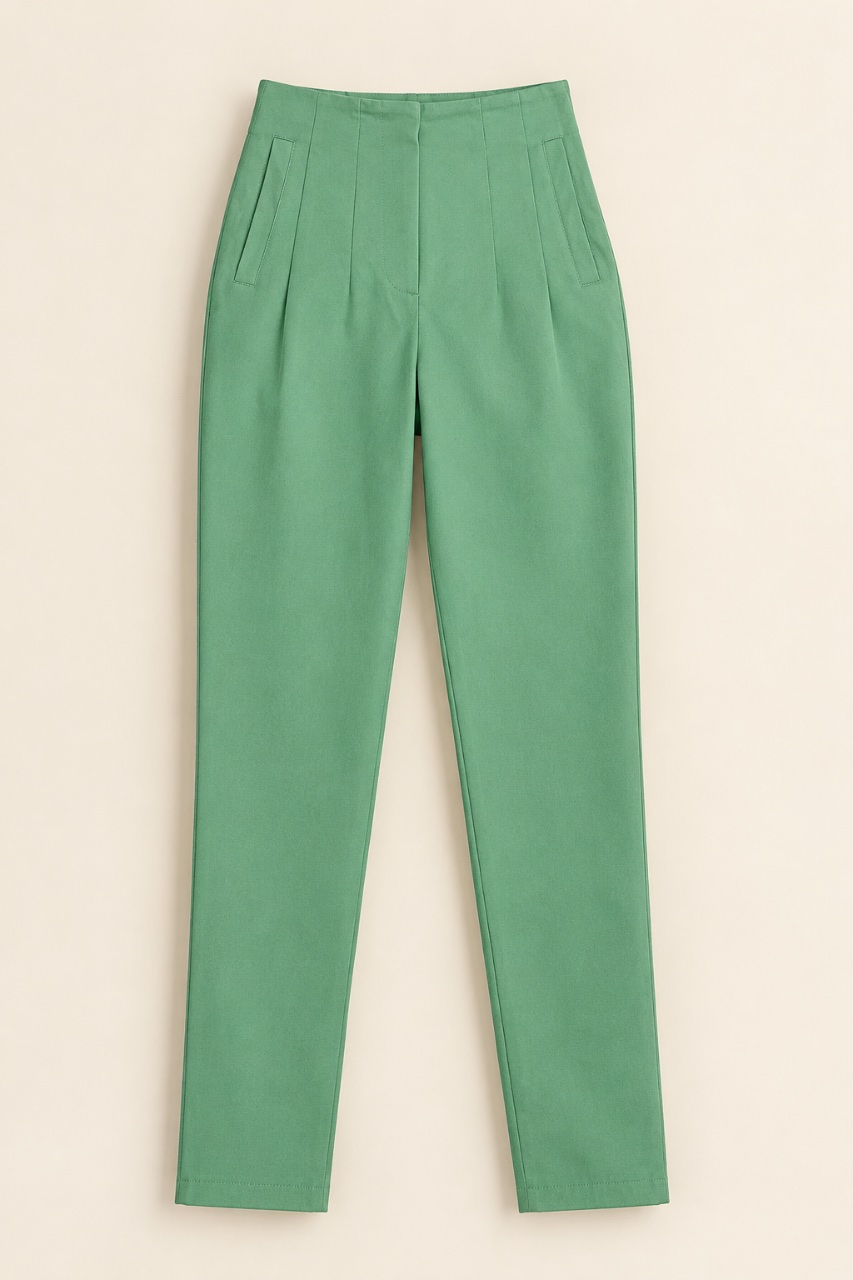 Pantalón Prenses Dril Verde