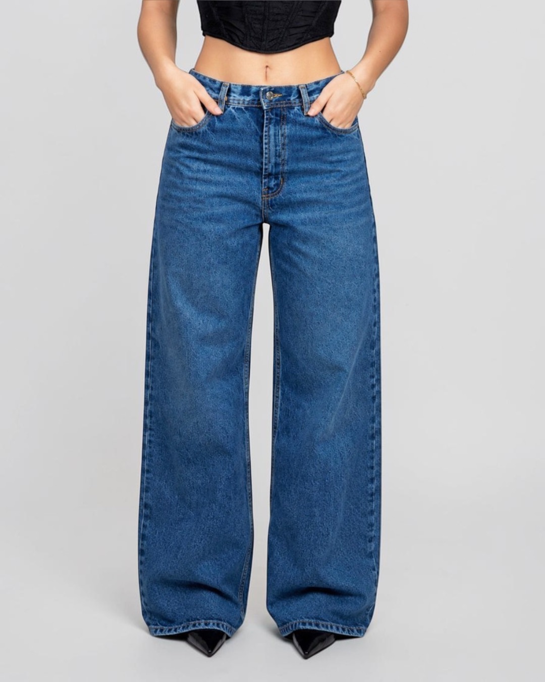 Jeans Titinas Azul Oscuro Dama 16