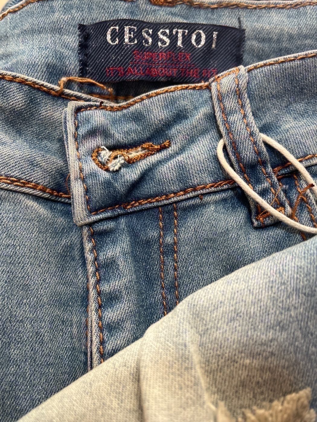 Jeans Cesstoi Dama Rotitos